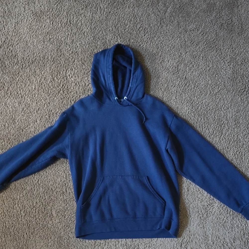 Fruit of the Loom Deep Blue Hoodie